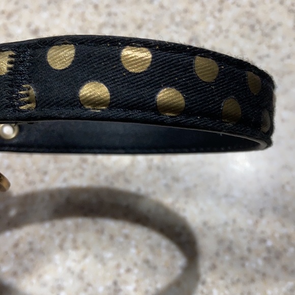NWOT black and gold collar - Picture 3 of 4